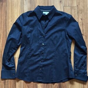 Banana Republic Black Tailored Shirt